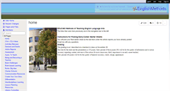 Desktop Screenshot of englishmethods.wikispaces.com
