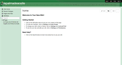 Desktop Screenshot of lapalmadeaceite.wikispaces.com