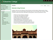 Tablet Screenshot of edwardes.wikispaces.com