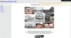 Desktop Screenshot of historyofcollierville.wikispaces.com
