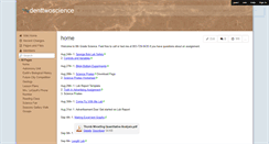 Desktop Screenshot of denttwoscience.wikispaces.com