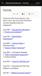 Mobile Screenshot of denttwoscience.wikispaces.com