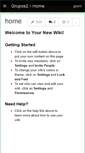 Mobile Screenshot of grupos2.wikispaces.com