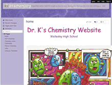 Tablet Screenshot of drkschemistry.wikispaces.com