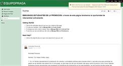 Desktop Screenshot of equipopraga.wikispaces.com