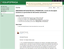 Tablet Screenshot of equipopraga.wikispaces.com