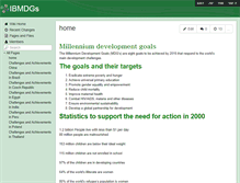 Tablet Screenshot of ibmdgs.wikispaces.com