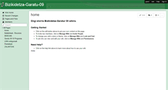Desktop Screenshot of bizikidetza-garatu-09.wikispaces.com