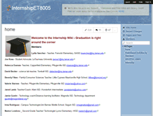 Tablet Screenshot of internshipet8005.wikispaces.com