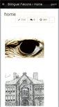 Mobile Screenshot of bilingualfalcons.wikispaces.com
