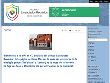 Tablet Screenshot of cliolicenciados.wikispaces.com