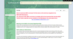 Desktop Screenshot of curriculumjecc.wikispaces.com