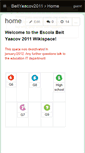 Mobile Screenshot of beityaacov2011.wikispaces.com