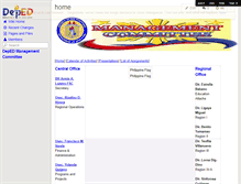 Tablet Screenshot of deped-mancom.wikispaces.com