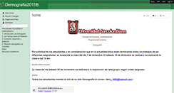 Desktop Screenshot of demografia2011b.wikispaces.com