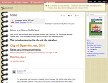 Tablet Screenshot of gocity.wikispaces.com