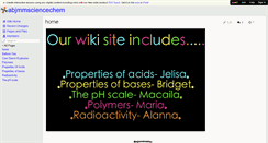 Desktop Screenshot of abjmmsciencechem.wikispaces.com
