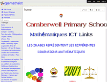 Tablet Screenshot of cpsmathsict.wikispaces.com