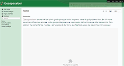 Desktop Screenshot of ideasparaleer.wikispaces.com