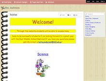 Tablet Screenshot of kanderson.wikispaces.com