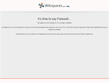 Tablet Screenshot of missmoorefirstgrade.wikispaces.com