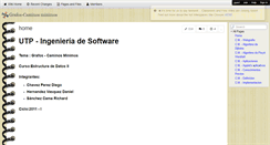 Desktop Screenshot of grafos-caminosminimos.wikispaces.com