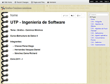 Tablet Screenshot of grafos-caminosminimos.wikispaces.com