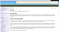 Desktop Screenshot of cravenearlycollege.wikispaces.com