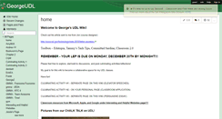 Desktop Screenshot of georgeudl.wikispaces.com