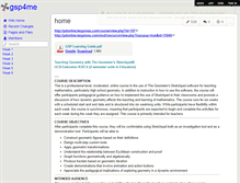 Tablet Screenshot of gsp4me.wikispaces.com