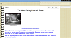 Desktop Screenshot of gartrell.wikispaces.com