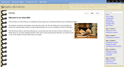 Desktop Screenshot of garrisenglish2.wikispaces.com