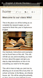 Mobile Screenshot of garrisenglish2.wikispaces.com