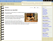 Tablet Screenshot of garrisenglish2.wikispaces.com