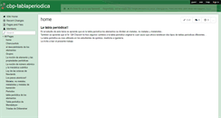 Desktop Screenshot of cbp-tablaperiodica.wikispaces.com