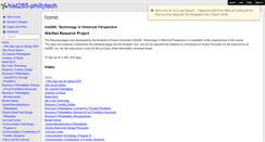 Desktop Screenshot of hist285-phillytech.wikispaces.com