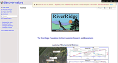 Desktop Screenshot of discover-nature.wikispaces.com