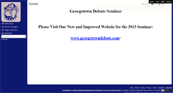 Desktop Screenshot of georgetowndebateseminar.wikispaces.com