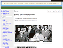 Tablet Screenshot of antonetti.wikispaces.com