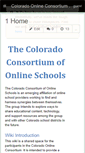 Mobile Screenshot of coonlineconsortium.wikispaces.com