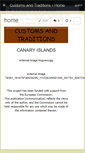 Mobile Screenshot of customs-and-traditions.wikispaces.com