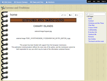 Tablet Screenshot of customs-and-traditions.wikispaces.com