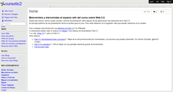 Desktop Screenshot of cursotic2.wikispaces.com