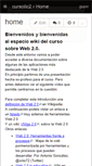 Mobile Screenshot of cursotic2.wikispaces.com