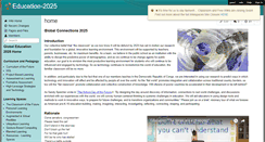 Desktop Screenshot of education-2025.wikispaces.com