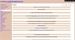 Desktop Screenshot of holicong9thgradescience.wikispaces.com