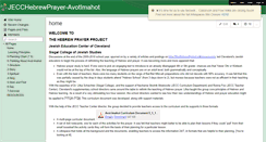 Desktop Screenshot of jecchebrewprayer-avotimahot.wikispaces.com