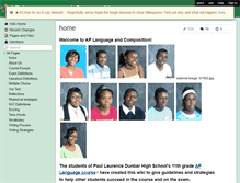 Tablet Screenshot of ap-language-and-composition.wikispaces.com