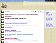Tablet Screenshot of elementaryteched.wikispaces.com