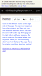 Mobile Screenshot of 431readingresponses.wikispaces.com